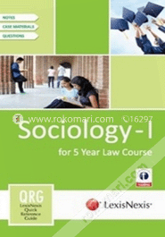LexisNexis Quick Reference Guide: Sociology - I (For 5 Year Law Course) (Paperback) image
