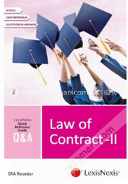 Law of Contract - II: Quick Reference Guide - Q & A Series (Paperback) image