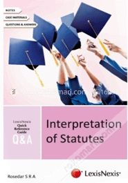 Interpretation Of Statutes (Paperback) image