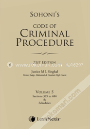 Code Of Criminal Procedure Vol. 5 (Sections 395 to 484 ) image