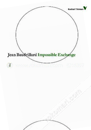 Impossible Exchange (Radical Thinkers) (Paperback) image