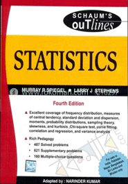 Statistics, 4/e (Schaum's Outline Series) (SIE) image