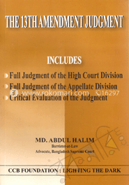 The 13th Amendment Judgment -1st Ed. 2012 image