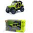 1:24 2411B Off Road Rock Climber Jeep Vehicle Diecast Metal Car Luxury SUV Alloy Model Car Simulation Sound Light Pull Back Car Toy For Kids Gift image