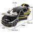 1/24 BMW M8 Toy Car, Alloy Diecast Race Collectible Pull Back Model Car with Sound and Light Toy Vehicle for Boys Gift (Black) image