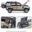 1:24 Landrover Defender Diecasts Alloy Car Luxurious Simulation Toy Vehicles Metal Car 6 Doors Open Model Car Sound Light Toys For Gift image