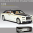 1:24 Rolls Royce Phantom Diecast Alloy Car Luxurious Simulation Toy Vehicles Metal Car 6 Doors image