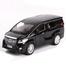 1:24 Toyota Alphard Vellfire Luxury Alloy Diecast Car Model Car Metal Car with Sound/Light/Pull Back Function Kid Gift image