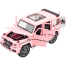 1:24 diecast alloy car mercedes pink benz die cast model g-class alloy toy car image