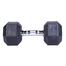 12.5 KG Hex Dumbbell 1 Pcs - Black image