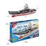 1265 Pcs New Warship Aircraft Carrier Lego Set For Kids Military Building Blocks 25 Style Big Size Lele Brother 8565 Model image