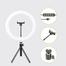 12 Inch RGB Soft LED Ring Light for Photography Makeup YouTube Video Shooting Selfie image