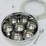 12 Inch Stainless Steel Masala Daba Dry Fruit Box Indian Accessory Container image