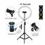 12'' Ring Light Photo Studio Camera, Video lamp with Tripod for Smartphone image