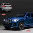 1:32 BMW X5 SUV Diecast Alloy Car Luxurious Simulation Toy Vehicles Metal Car 6 Doors Open Model Car Sound Light Toys For Gift image