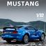 1:32 Ford Mustang Shelby GT500 Model Car Alloy Diecast Toy Vehicle Kid Gift Blue image