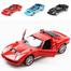 1:32 Lamborghini MIURA Super Sports Car Model Metal Diecast Car Toy Car Sound and Light Pull Back Toy image