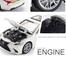 1:32 Lexus LS 500h Diecast Model Car Toy Boys Gifts Collection Display White image