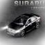 1:32 Subaru Legacy Diecasts Car Toy Vehicles 6 Open Metal Car Model Sound Light Collection Car Toys For Children Gift image
