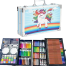 145 Pcs Art Studio Colouring Briefcase Art Painting With Aluminum Case image