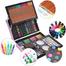 145-Piece Art Supplies Set for Kids, Portable Aluminum Case Art Kit (Pink Color Box) image