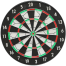 15 Dart Board - Black and White image