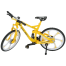 1:8 New Model Colorful Alloy Bicycle Diecast Mini Finger Mountain Bike Simulation Metal Bicycle Collection Gifts Toys For Boys image