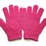 1Pair Shower Gloves Exfoliating Wash Skin Spa Bath Gloves Foam Bath Skid Resistance Body Mage Cleaning Loofah Scrubber image