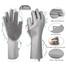 1 Pair of Silicone Gloves Kitchen Cleaning Dishwashing Gloves (Any Colour). image