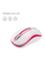 Wireless Mouse M10 (White and Pink) image