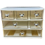 1pc 2-Tier Clear Plastic Storage Organizer With Drawers, Desk Drawer For Stationery, Makeup, Dorm Room image