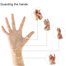 1pcs And 6 Magnets Magnetic Silicone Gloves Gel Thumb Wrist Gloves image