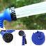 200ft Magic Hose Pipe Nozzle for Garden Wash Car Bike with Spray Gun- Blue image