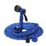 200ft Magic Hose Pipe Nozzle for Garden Wash Car Bike with Spray Gun- Blue image