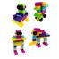 206 Pcs Building Blocks Puzzle Blocks for Kids Bucket to Store the item (HJ3606) image