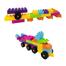 206 Pcs Building Blocks Puzzle Blocks for Kids Bucket to Store the item (HJ3606) image