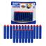 20 Pcs Nerf Refill Darts Soft Bullet Elite Series 72x12 mm - Blue (7000A-3) image