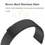 22mm Metal Magnetic Watch Strap – Black Color image