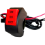 22mm Universal Motorcycle Switch ON ON OFF Connector Push Button Switch Handlebar Headlight Fog Spot Light Controller Switch image