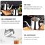 24 oz Stainless Steel Oil Strainer Pot Container Jug Storage Can With Filter Cooking Oil Pot Kitchen Large Capacity image