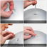 25 cm Yoga Pilates Ball Gym Core Indoor Training Mini Balls - Spots image