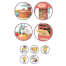 Fashion Kitchen Pretend Play Set With Water Light And Sound Effects(fashion_kitchen_889-177_orange) Orange - 29 Pcs image