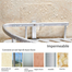 2 Layer Aluminium Bathroom Corner Triangle Rack Holder Shelf Storage image