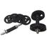 2 Pcs 2.5 KG Weight Plate - Black image