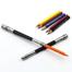 Pencil Extender Holder Adjustable Dual Head Art Writing Sketch Lengthener Tool image
