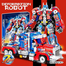 2 in 1 Transformer Optimus Prime Bumble Bee Robot Lego Building Block Model Toys - 813 PCS image