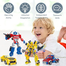 2 in 1 Transformer Optimus Prime Bumble Bee Robot Lego Building Block Model Toys - 813 PCS image