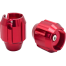 Universal Goyo Full Alloy Aluminium Motorcycle Slider Cap Or Gutli For Bike Red - 2 Pcs image