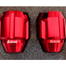 Universal Goyo Full Alloy Aluminium Motorcycle Slider Cap Or Gutli For Bike Red - 2 Pcs image
