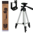 3110A Aluminum Alloy Tripod for Mobile and Camera - Black image